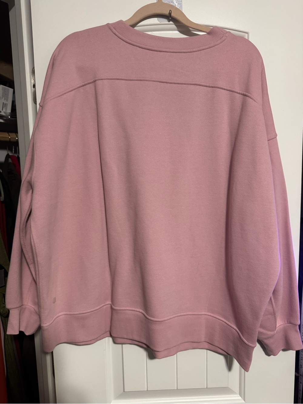 Lululemon perfectly oversized Crew Sweatshirt Sz XL NWOT - Picture 2 of 4